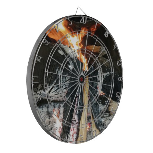 Vuurhout Dartbord (Voorkant Links)