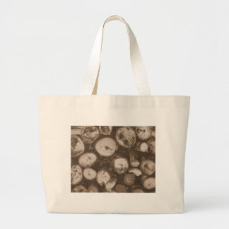 Vuurhout Grote Tote Bag