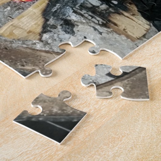 Vuurhout Legpuzzel (Zijkant)