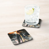 Vuurhout Onderzetter (Rechterzijde)