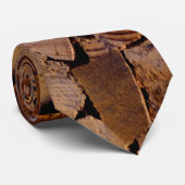 Vuurhout | Roestcabine | Houtkorrels | boom Stropdas (Opgerold)