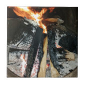 Vuurhout Tegeltje (Voorkant)