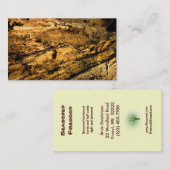 Vuurhout Visitekaartje (Voorkant / Achterkant)