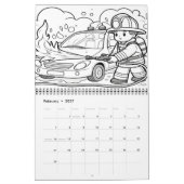 Vuurhuishelden kleuren 2025/2026 kalender (Feb 2027)