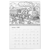 Vuurhuishelden kleuren 2025/2026 kalender (Jan 2027)