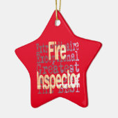 Vuurinspecteur-generaal Keramisch Ornament (Links)