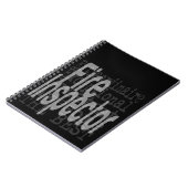 Vuurinspecteur-generaal Notitieboek (Linkerzijde)