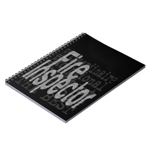 Vuurinspecteur-generaal Notitieboek (Linkerzijde)