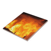 Vuurkeramische Tegel Tegeltje (Zijkant)