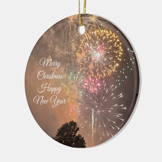 Vuurkerstversiering Keramisch Ornament (Links)