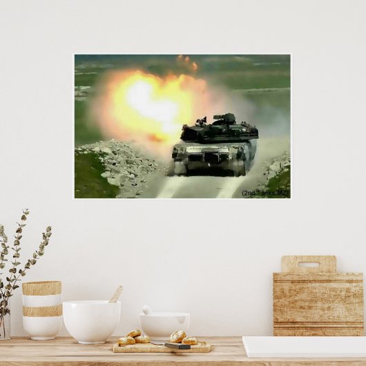 Vuurkracht! Poster (Keuken)