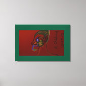 Vuurkrijger canvas afdruk (Voorkant)