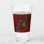 Vuurkrijger glas (Achterkant)