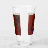 Vuurkrijger glas (Rechts)