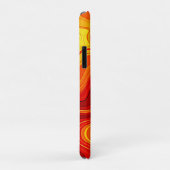Vuurkunst Abstract Topografische Kunst Case-Mate iPhone Case (Achterkant/rechts)