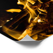 Vuurkunst Poster (Hoek)