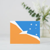 Vuurland Briefkaart (Staand voorkant)