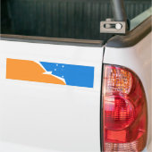 Vuurland Bumpersticker (Op Truck)