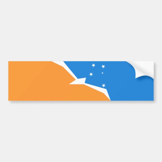 Vuurland Bumpersticker (Voorkant)