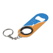 Vuurland Mini Flessenopener (Voorkant Gekanteld)