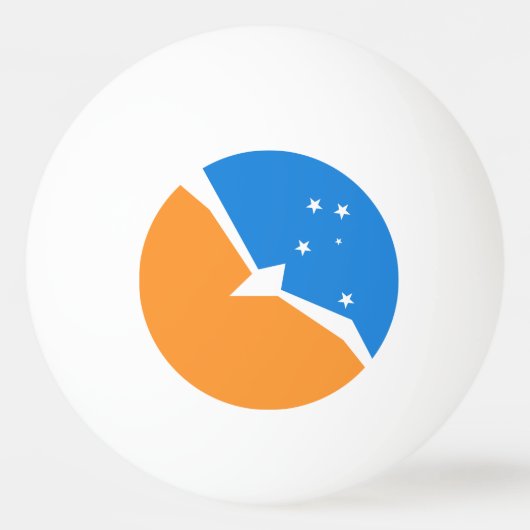 Vuurland Pingpongbal (Voorkant)