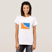 Vuurland T-shirt (Voorkant volledig)