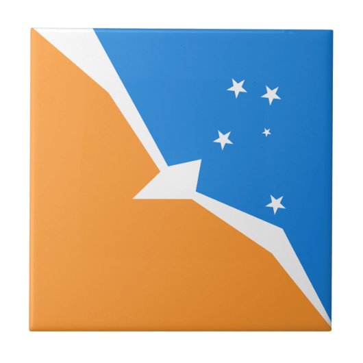 Vuurland Tegeltje (Voorkant)