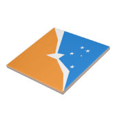 Vuurland Tegeltje (Zijkant)