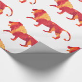 Vuurleeuwen Cadeaupapier (Hoek)