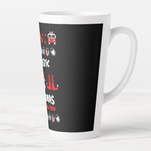 Vuurlelijke kermis latte mok (Rechts)