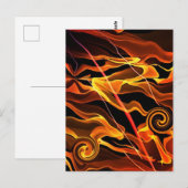 Vuurlicht Briefkaart (Voorkant / Achterkant)
