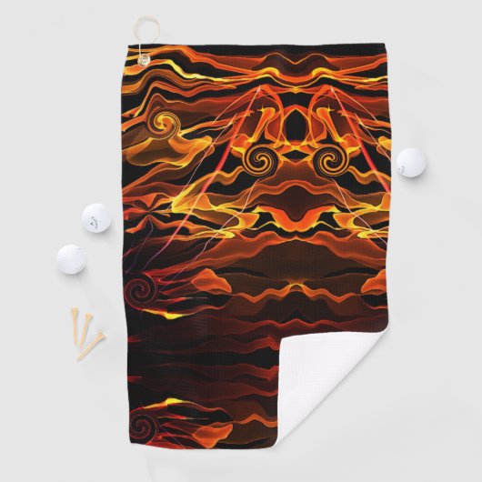 Vuurlicht Golfhanddoek (Insitu)