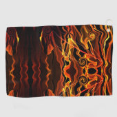 Vuurlicht Golfhanddoek (Horizontaal)