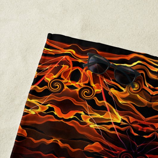 Vuurlicht Strandlaken (In situ)