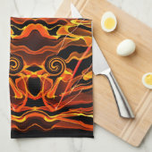 Vuurlicht Theedoek (Quarter Fold)