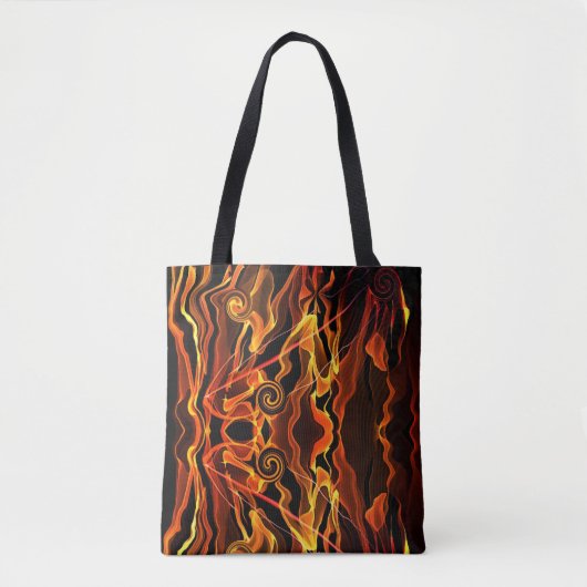 Vuurlicht Tote Bag (Voorkant)
