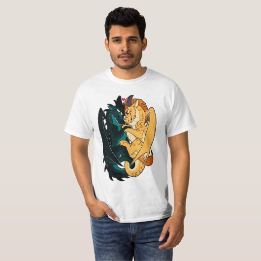 Vuurliefhebbers T-shirt (Voorkant volledig)