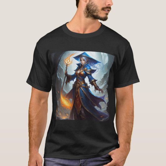 Vuurmagiër T-shirt (Voorkant)