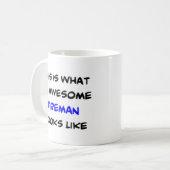 vuurman2, geweldige koffiemok (Voorkant links)
