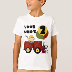 Vuurman 2e verjaardag overhemden en geschenken t-shirt