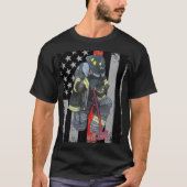Vuurman 9/11 gedenkteken. t-shirt (Voorkant)
