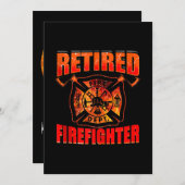Vuurman Amerikaanse Vlag rode lijn VS brandweerman Feestdagenkaart (Voorkant / Achterkant)