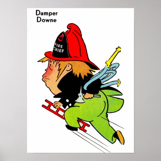 vuurman Damper Downe Poster (Voorkant)