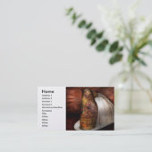 Vuurman - De brandleider Visitekaartje (Staand voorkant)