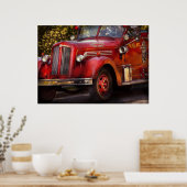 Vuurman - De brandweerkap van Garwood Poster (Keuken)