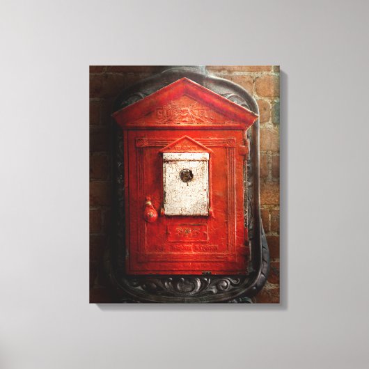 Vuurman - De vuurdoos Canvas Afdruk (Voorkant)