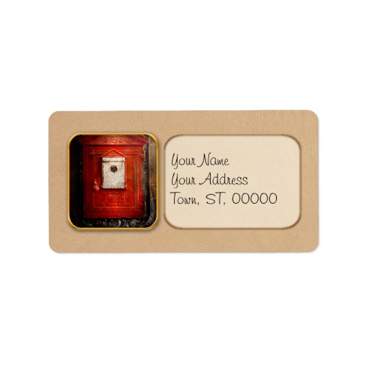 Vuurman - De vuurdoos Etiket (Voorkant)