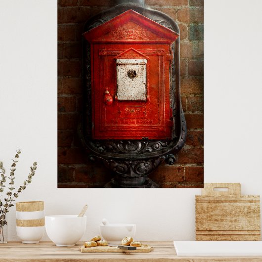 Vuurman - De vuurdoos Poster (Keuken)