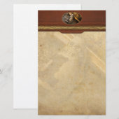 Vuurman - Een held groeten Briefpapier (Voorkant / Achterkant)