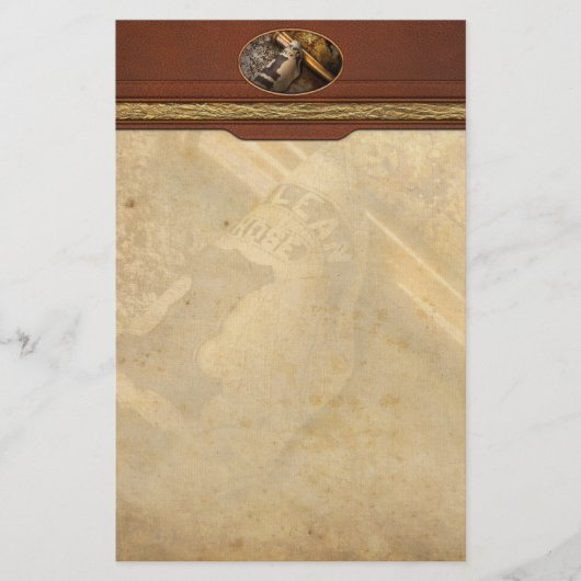 Vuurman - Een held groeten Briefpapier (Voorkant)